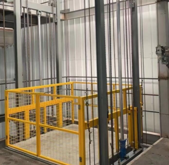 民丰导轨式升降机一般加工周期